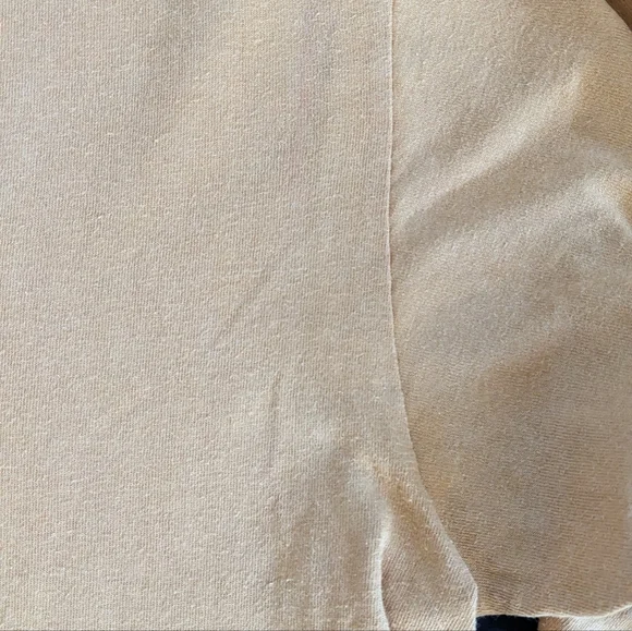 RATM women's rights long sleeve tee T gold yellow anvil large vintage 1995 - Picture 4 of 6